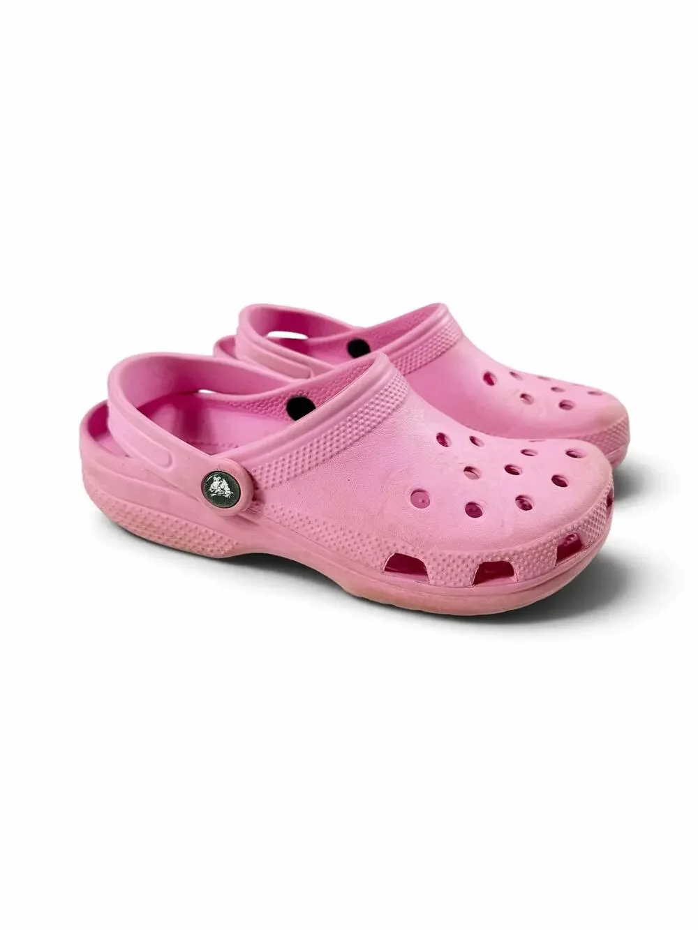 Crocs Classic Clog Pink Slip On Shoes Kids J5 Size 5